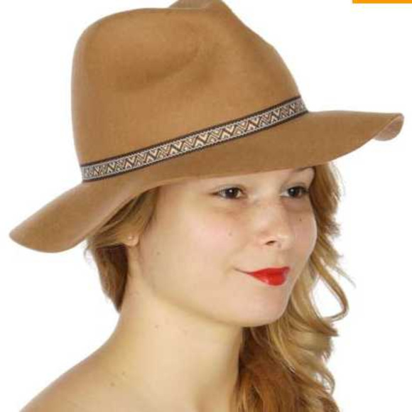 camel panama hat